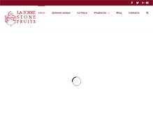 Tablet Screenshot of latorrefruits.com